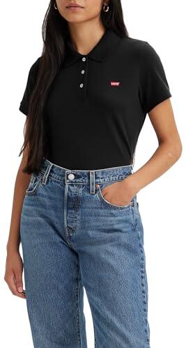 Levi's Housemark Polo Shirt Mujer, Caviar, M