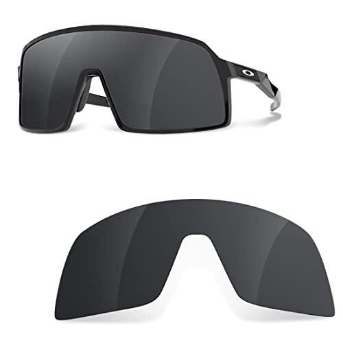 Lentes Compatibles de Recambio para Oakley Sutro, Black.