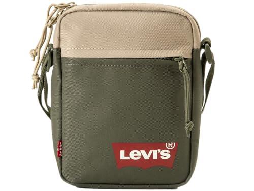 Levi's Men's Mini Crossbody Solid (Red Batwing) Bag