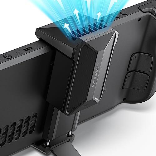 JSAUX Ventilador de Enfriamiento para Steam Deck con Soporte Innovador