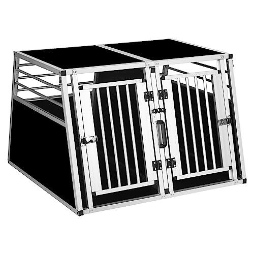 Viajar con dos perros de forma segura: Análisis del transportín de aluminio EUGAD