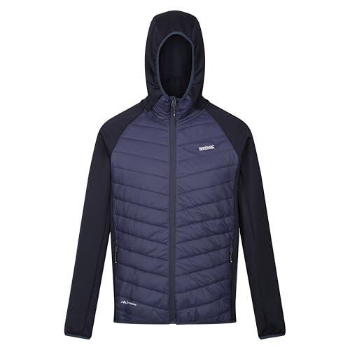 Regatta Chaqueta Andreson VIII Hybrid para hombre, aislamiento elástico y comprimido: perfecta para actividades al aire libre, caminatas, senderismo y acampada
