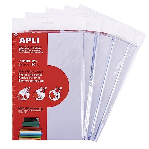 Guía definitiva para proteger tus libros: Análisis de los forros ajustables APLI 300 mm