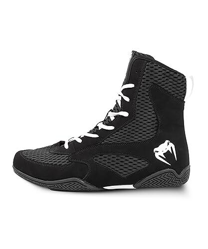 VENUM Zapatos de Boxeo Contender - Negro/Blanco - 43 EU