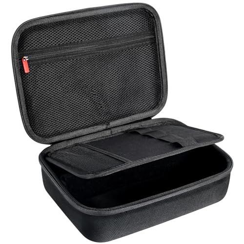 ProCase Funda Rígida para Afeitadora de Pelo, Compatible con TPOB/Hatteker/Brightup/Andis/Oster/EHJYO/Suttik/Karrte, Caja Portátil Organizador de Afeitadora y Accesorios para Viajes - Negro
