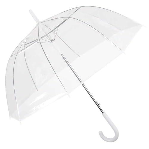 Paraguas automático campana transparente 99 cm