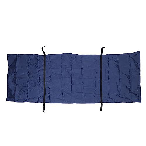 Asixxsix Bolsa para cadáveres, Bolsa Impermeable antiolor para cadáveres de Tela Oxford 210D de Gran Capacidad con 4 Asas reforzadas para Transporte de cadáveres, Rescate de Emergencia (210 * 75 CM)