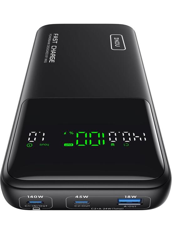 Potencia ilimitada en tus manos: Análisis exhaustivo de la batería externa de 140W