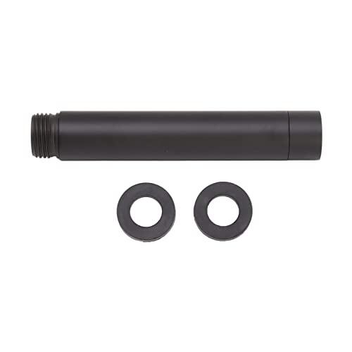 Brazo De Extensión De Cabezal De Ducha, Brazo De Ducha De Acero Inoxidable Moderno Y Elegante Tubo De Extensión De Ducha Para Baño Negro