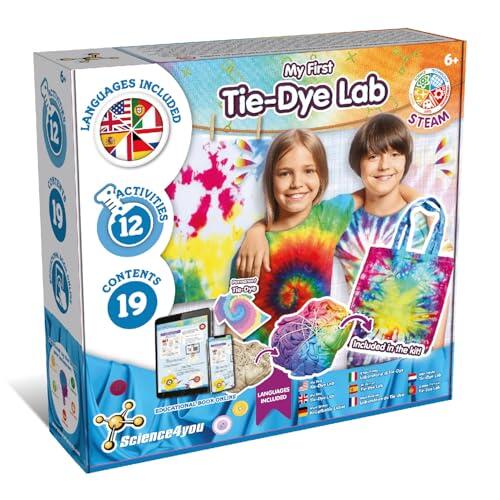 Despierta la creatividad y la ciencia en los más pequeños con el kit My First Tie-Dye Lab