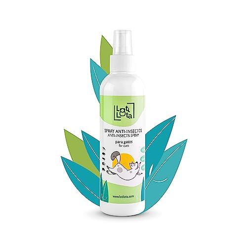 Protección Natural contra Insectos para Felinos: Análisis del Spray LOTI LOTA