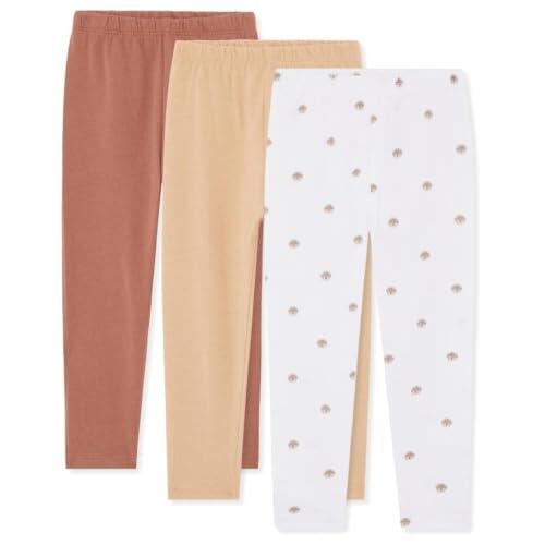 Bramble & Bear Leggins Bebé y Niño/Niña Pequeño/a (Pack de 3) - Suaves Leggins Unisex para Bebés de 0 a 3 Años, Surtido Marrón, 12-18 meses