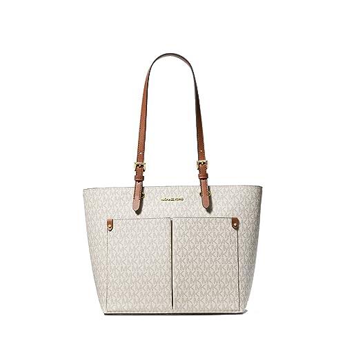 Michael Kors Jet Sest Travel Bolsa tote de doble bolsillo Talla M, beige, Medium