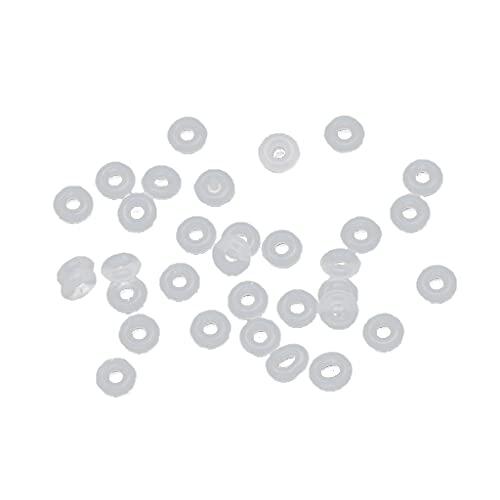 Tapón de Goma de Silicona para joyería, Clip, Bloqueo, Espaciador, Abalorios, Collar, Pulseras, Bloqueo, Espaciador, Abalorios