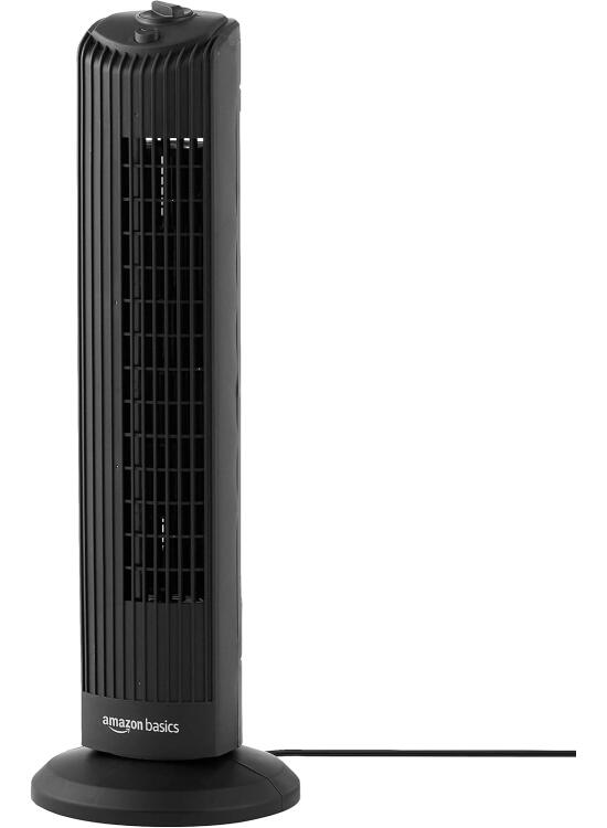 Mantén tu Espacio Fresco: Análisis del Ventilador de Torre Amazon Basics