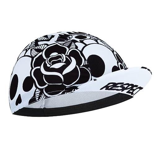 Bikingbros Divertida gorra de ciclismo para hombre y mujer, gorra de ciclismo para debajo del casco, talla única, AA9., talla única