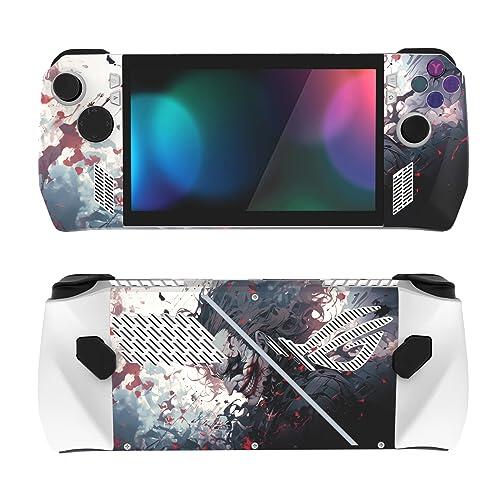 PlayVital 2 Kits de Calcomanía Protectora de Piel para ROG Ally - Accesorios Pegatinas Personalizadas, Adhesivo de Vinilo, Skin Decal para Consola de Juego Portátil (Payaso Asesino)