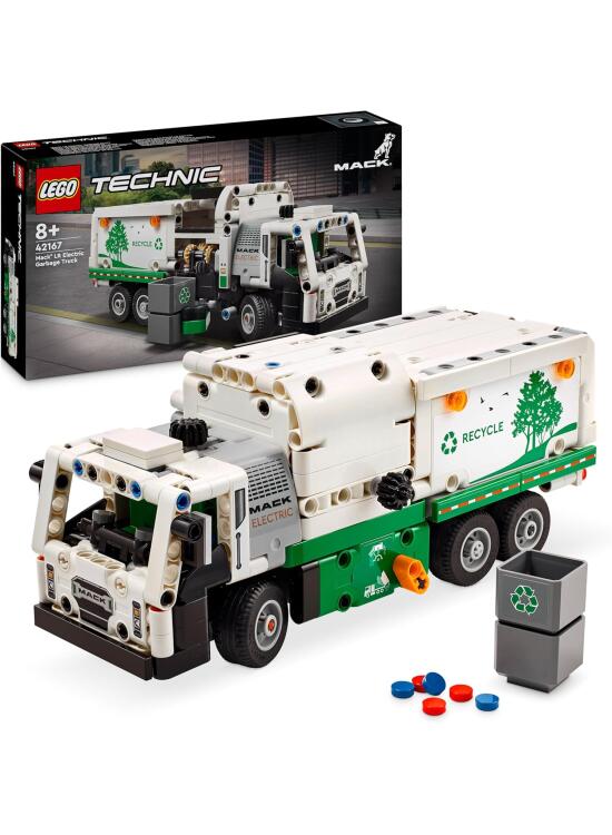 Ingeniería en Miniatura: Un Vistazo al LEGO Technic Camión de Residuos