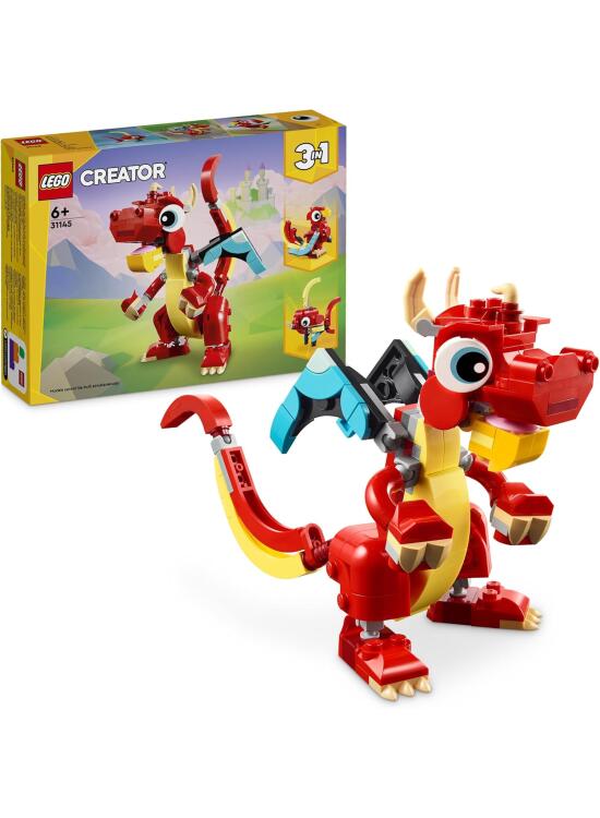 Un Dragón, Tres Criaturas, Infinitas Posibilidades: Análisis del LEGO Creator 3 en 1