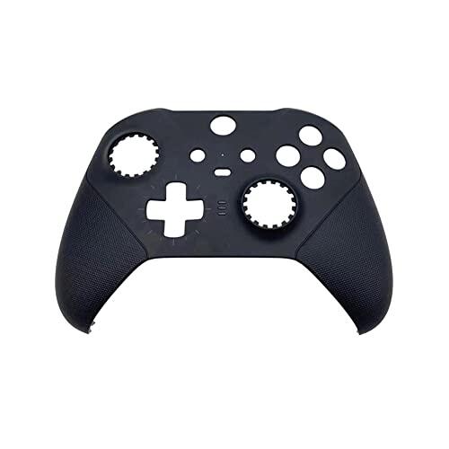 Meijunter Carcasa de Repuesto Carcasa Frontal Cáscara Delantera Cubierta de la Carcasas Compatible con Xbox Mando Inalámbrico Elite Series 2 - Negro