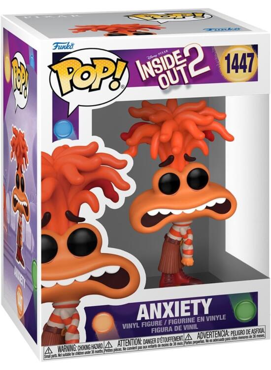 Análisis Detallado: La Figura Funko Pop! de 'Ansiedad' de Inside Out 2