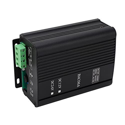 Cargador de Batería para Generador, Protección Inversa AC100‑240V Cargador de Grupo Electrógeno con Carcasa de Aleación de Aluminio para Carga (12V)