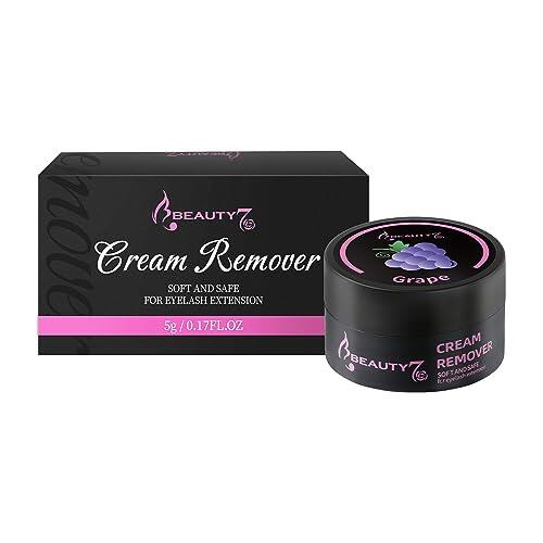 Crema Removedor de Pegamento para Extensión de Pestañas Pelo a Pelo Ligero Sabor Uva 5g Eyelash Glue Remover Beauty7
