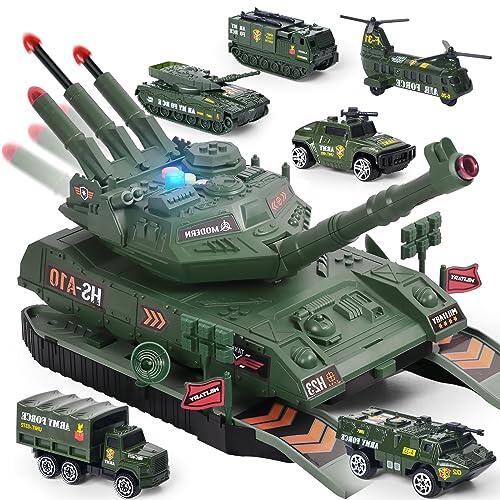 Análisis completo del tanque de juguete militar KADAYAYA para niños