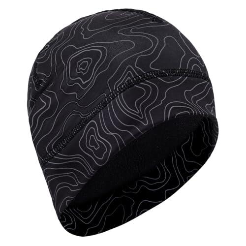 Gorro térmico de Invierno – Resistente al Viento, Gorro cálido para Actividades al Aire Libre o para Llevar Debajo del Casco de Ciclismo (Gris)