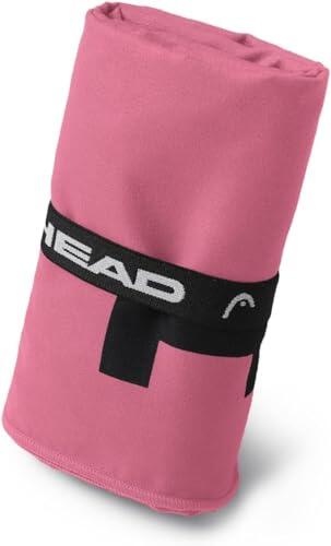 HEAD Active - Toalla Microfibra con Elástico, Toalla Baño Ideal como Toalla Gimnasio Hombre Mujer 40x60 Suave Ligera Secado Rápido, Toallas Baño Absorbente Ahora Espacio, Toallas Lavabo y Gym Multiuso