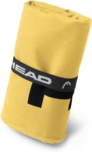 HEAD Active - Toalla Microfibra con Elástico, Toalla Baño Ideal como Toalla Gimnasio Hombre Mujer 40x60 Suave Ligera Secado Rápido, Toallas Baño Absorbente Ahora Espacio, Toallas Lavabo y Gym Multiuso