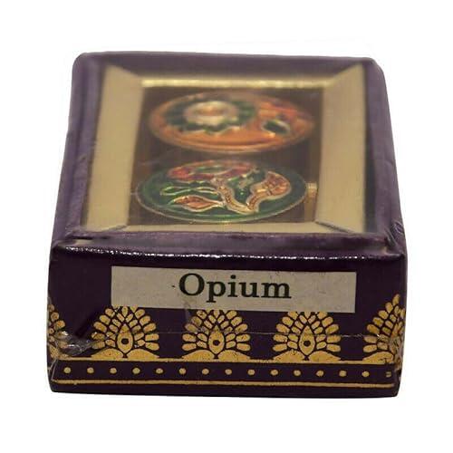 Opio de perfume sólido natural Chakra para mujeres y hombres, hecho a mano con aceites esenciales, vegano y de larga duración