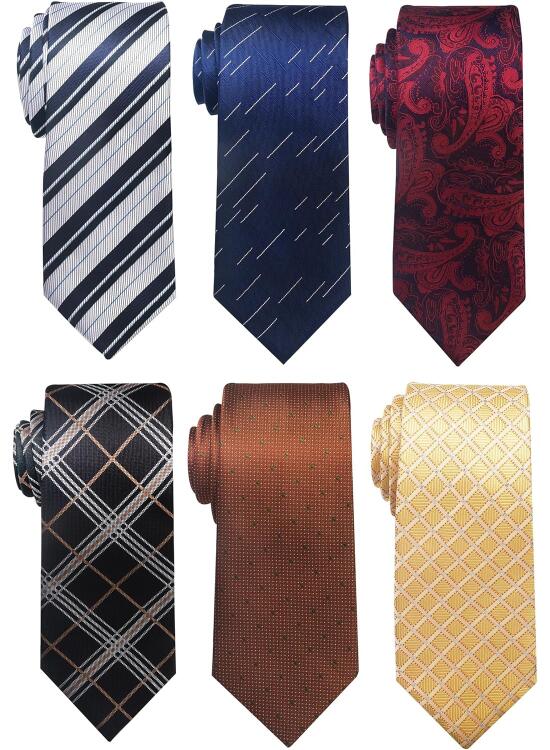 Un Estudio Detallado de un Conjunto de Corbatas para Caballero