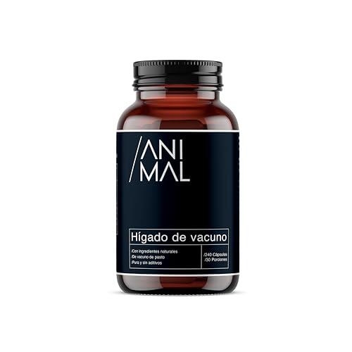 Hígado de vacuno de base animal de Nueva Zelanda - Grass-Fed & Finished Beef Liver - 240 cápsulas - Máxima biodisponibilidad para una absorción óptima de nutrientes - Hierro natural, vitamina A,