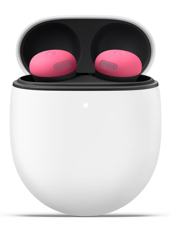 Google Pixel Buds Pro 2 - Auriculares de botón inalámbricos con Cancelación de Ruido Activa – Auriculares Bluetooth - Rosa peonía