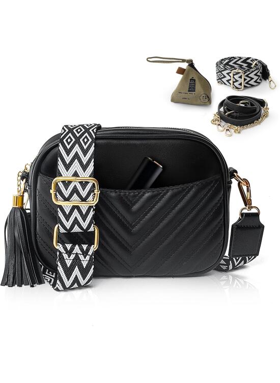 Elegancia y Funcionalidad en un Diseño Compacto: Análisis de un Bolso Bandolera