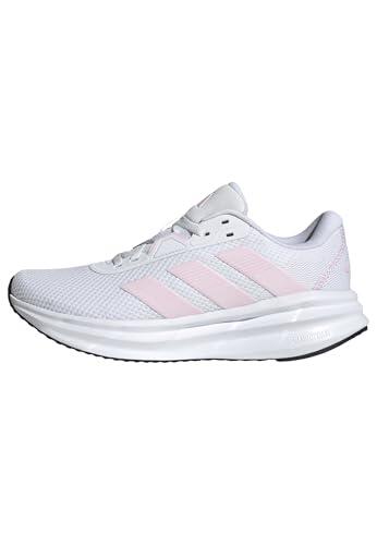 adidas Mujer Galaxy 7 Running Shoes, Cloud White/Clear Pink/Core Black, 38 EU