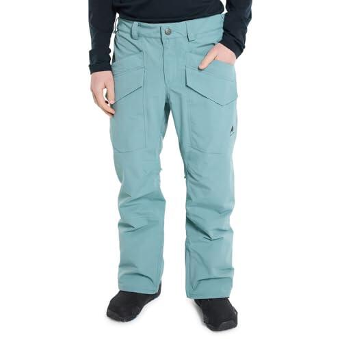 Burton Burton Covert 2.0 2L - Pantalones de nieve unisex para hombre, Liquen de roca, Large