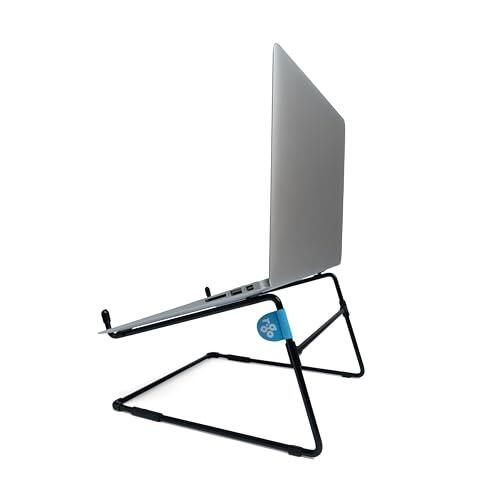 R-Go Tools Steel Office Laptop Stand, Black, W128444825 (Black)
