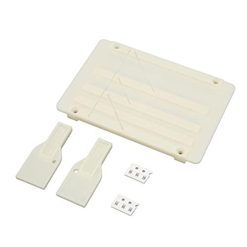Kit de Reparación de Cinta de Casete, Herramienta de Empalme de Cinta, Juego de Empalme de Cinta de 10 Pulgadas para Cintas de 1/4 y 1/2 Pulgada, Juego de Empalme de Cinta de