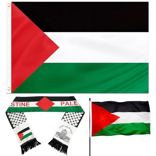 Conjunto de Bandera y Bufanda de Palestina: Análisis y Características Técnicas