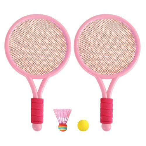 Raquetas de bádminton para niños, raqueta de tenis profesional, juego de bádminton para niños con red, juego de bádminton para niños al aire libre, equipo de bádminton interactivo para principiantes