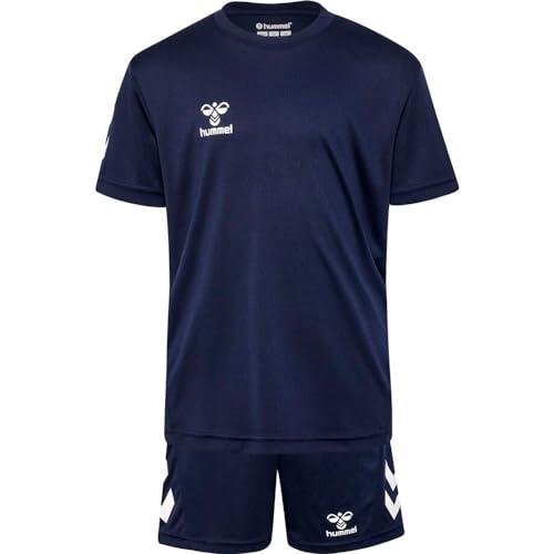 Hummel - hmlLOGO Set Kids, Camiseta niños Unisex, Marine,