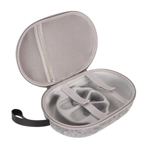 Estuche Rígido de Transporte de Material EVA VR, Protección Mejorada, Almacenamiento Generoso, Diseño Multifuncional, Elegante. Adecuado para Cables y Accesorios para Meta Quest 3