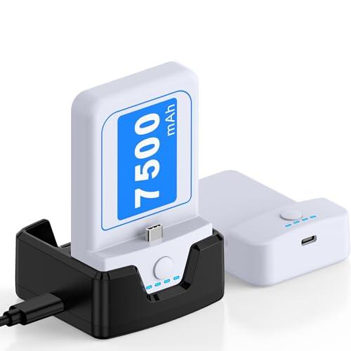 Paquete de batería recargable de 15000 mAh y base de carga, para accesorios Meta Quest 3/Quest 2, correa de cabeza Kawaye ligera, portátil y equilibrar la presión de la cabeza y extender 7-8 horas de