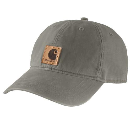 Carhartt Canvas Cap, Gorra de béisbol, Unisex adulto, Dusty Olive, Talla única