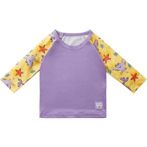 Bambino Mio, Camiseta Bañador de Manga comprida con protección Solar UPF40+, Amigos de la Arena, (1-2 años)