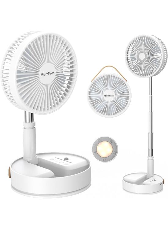 Ventilación Inteligente y Portátil: Análisis del Ventilador Plegable 2 en 1