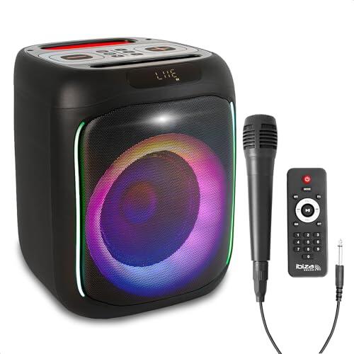 La fiesta en cualquier lugar: Análisis completo del altavoz portátil Ibiza CUBE180