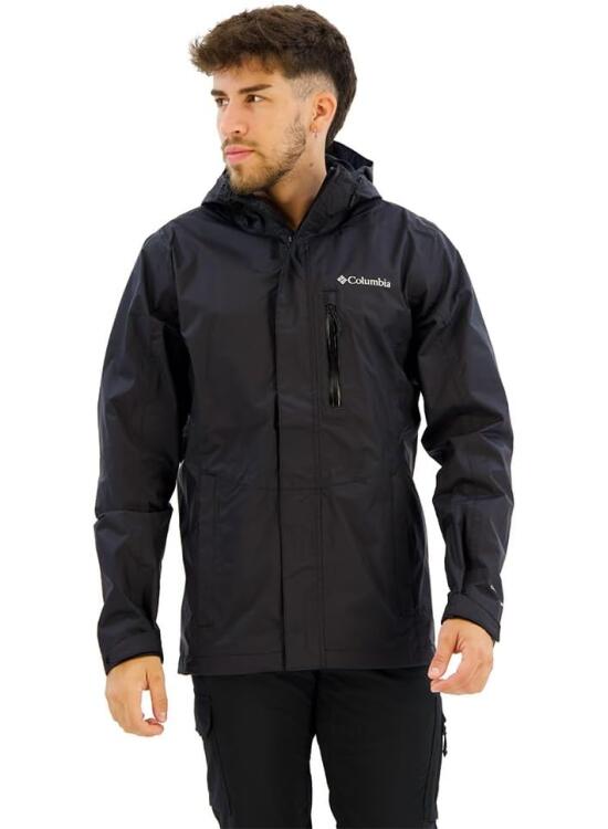 Columbia Pouring Adventure Jacket, Chubasquero Impermeable para Hombre